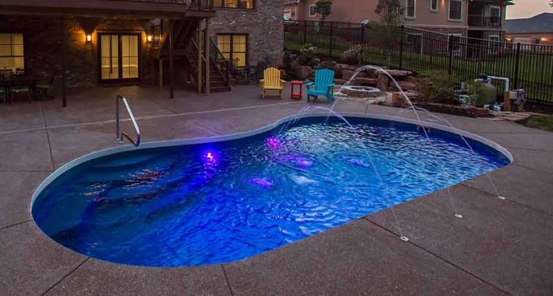 Latham Fiberglass Pool Shapes Valencia