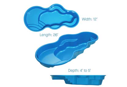 Latham Fiberglass Pool Shapes Axiom 12