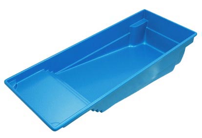 Latham Fiberglass Rectangular Shaped Pools Corinthian 12