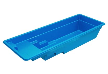 Latham Fiberglass Rectangular Shaped Pools Enchantment 9.24