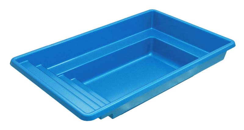 Latham Fiberglass Rectangular Shaped Pools Milan