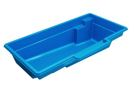 Latham Fiberglass Rectangular Shaped Pools Tuscan 11.20