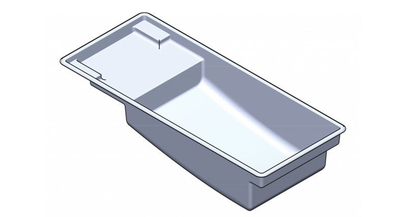 Fiberglass Sonora  Ledge Design
